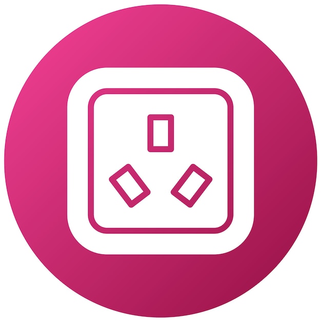 Vector Design AM Socket Icon Style
