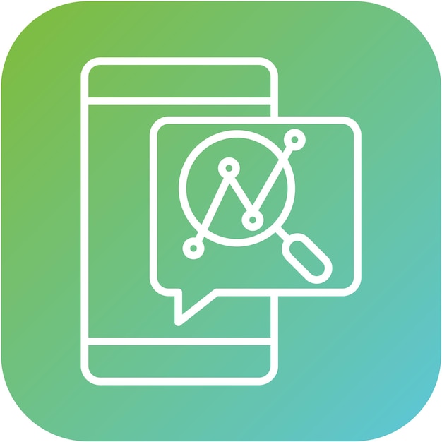 Vector Design Analysis Icon Style