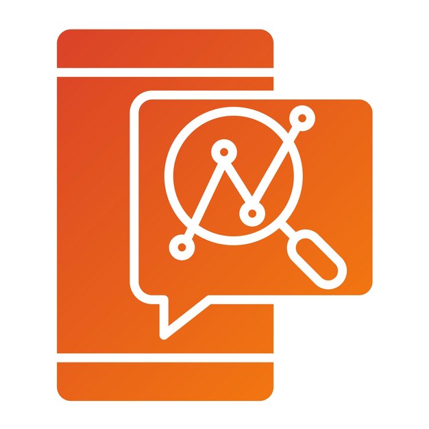 Vector Design Analysis Icon Style