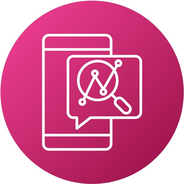 Vector Design Analysis Icon Style