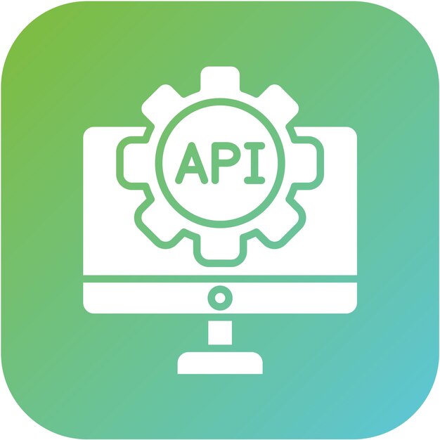 Vector Design Api Icon Style