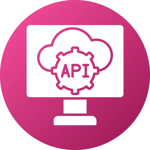 vector design api icon style