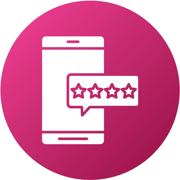 vector design app rating icon style