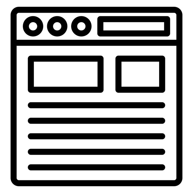 vector design article icon style