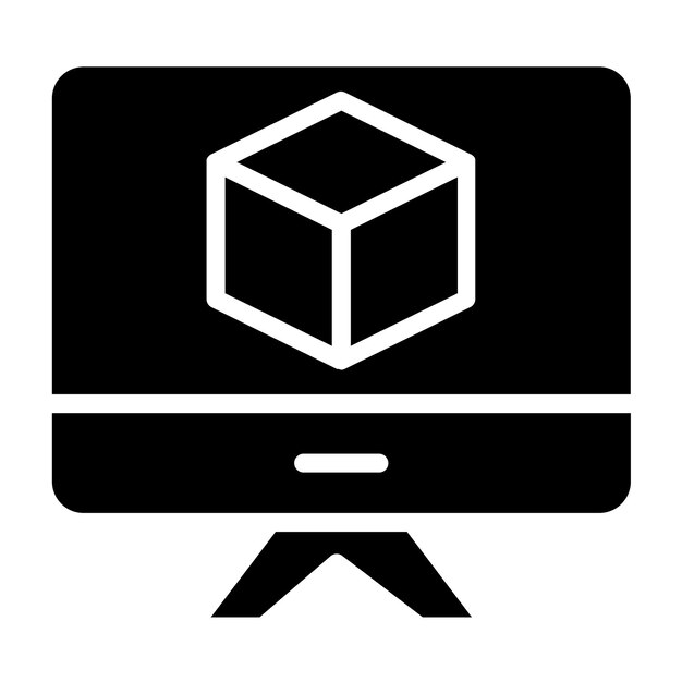 Vector Design Augmented Reality Icon Style