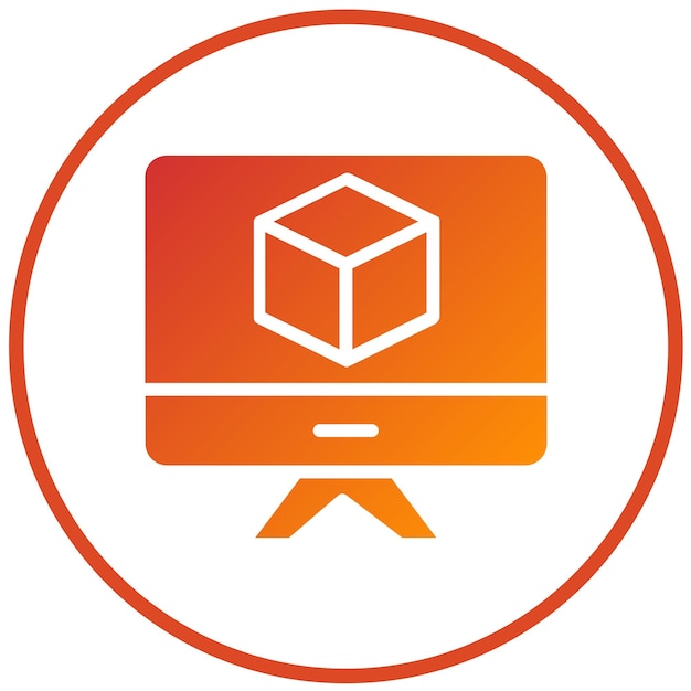 Vector Design Augmented Reality Icon Style