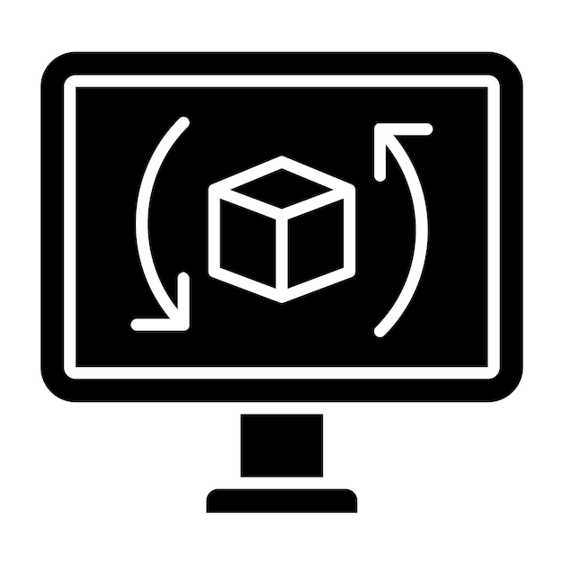 Vector Design Augmented Reality Icon Style