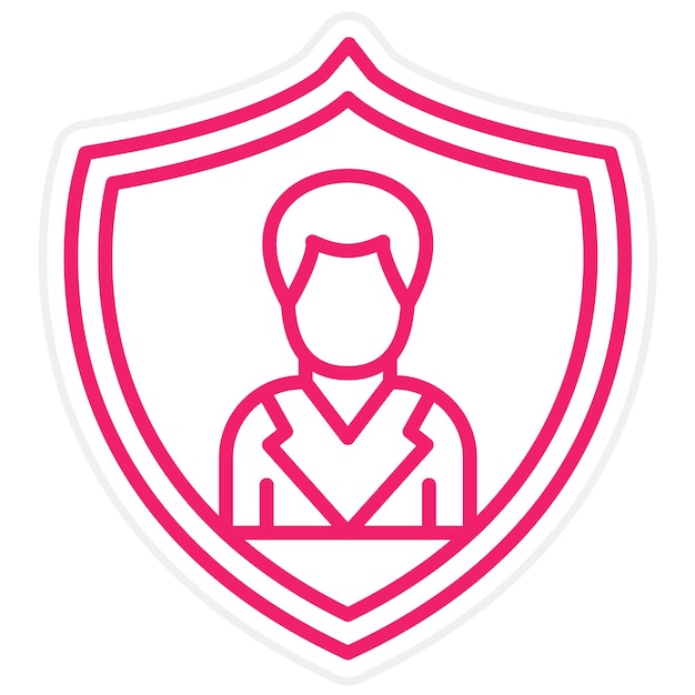 Vector Design Authentication Icon Style