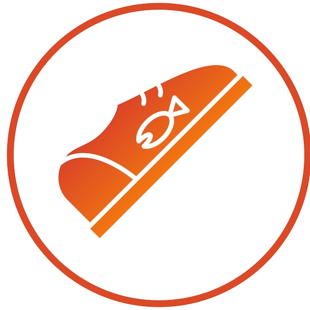 Vector Design Baby Shoes Icon Style