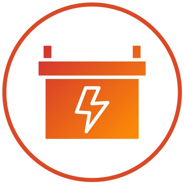 Vector Design Batteries Icon Style