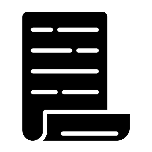 Vector Design Bill Icon Style