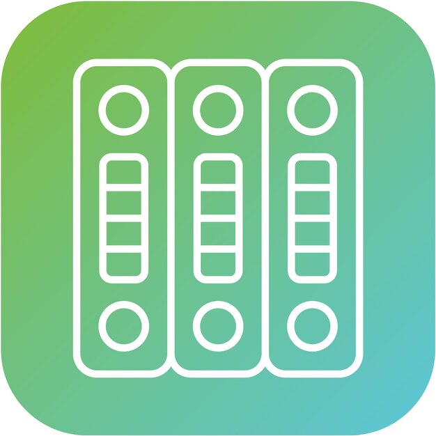Vector Design Binders Icon Style