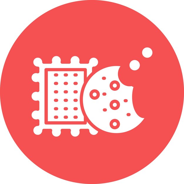 Vector Design Biscuit Icon Style
