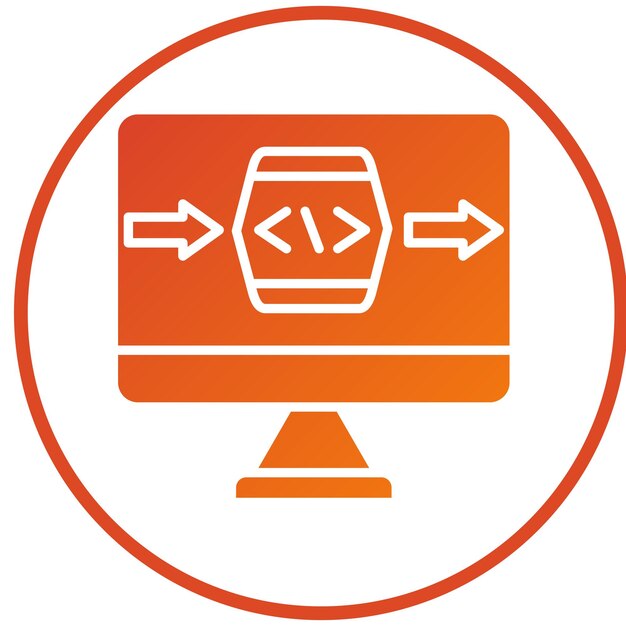 Vector Design Black Box Icon Style