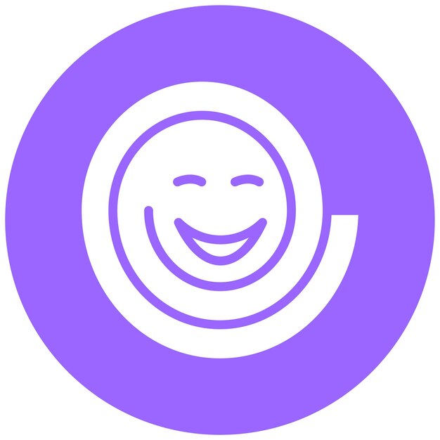 Vector Design Blissful Twirl Icon Style