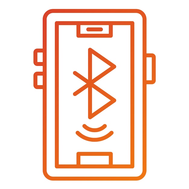 vector design bluetooth connect icon style