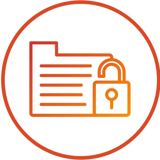 Vector Design Breach Icon Style