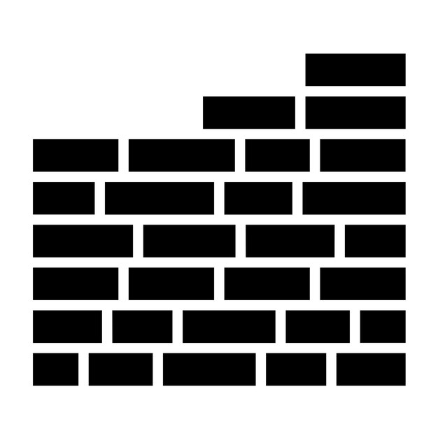 Vector Design Brick Icon Style