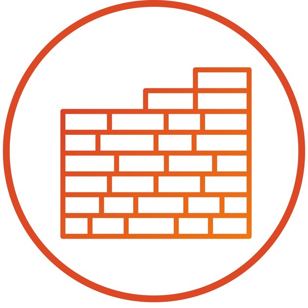 Vector Design Brick Icon Style