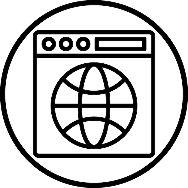 Vector Design Browser Icon Style