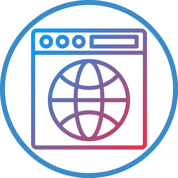 Vector Design Browser Icon Style