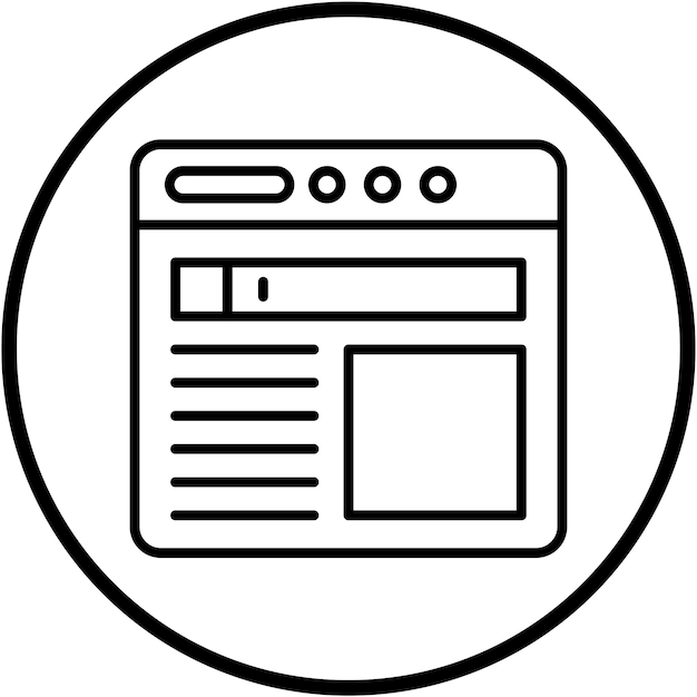 Vector Design Browser Icon Style