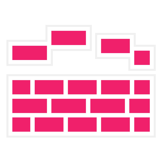 Vector Design Building Blocks Icon Style