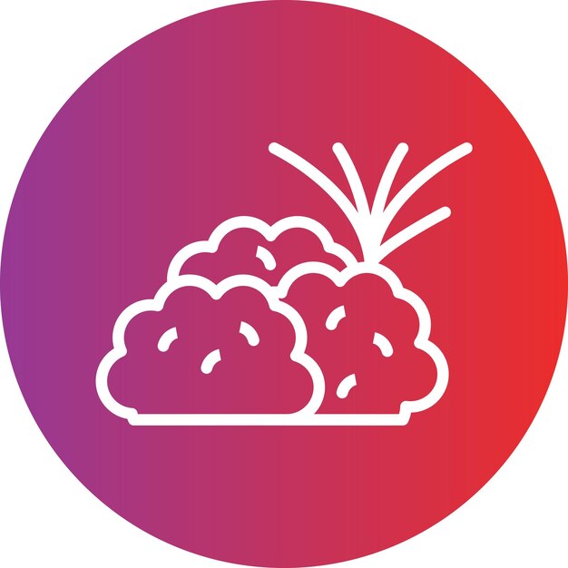 Vector Design Bush Icon Style