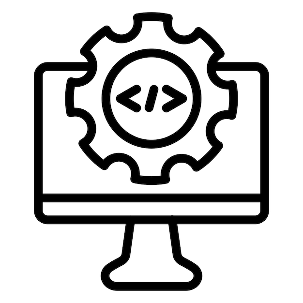 vector design business development icon style