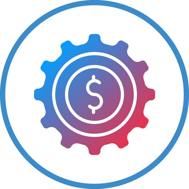 Vector Design Business Settings Icon Style