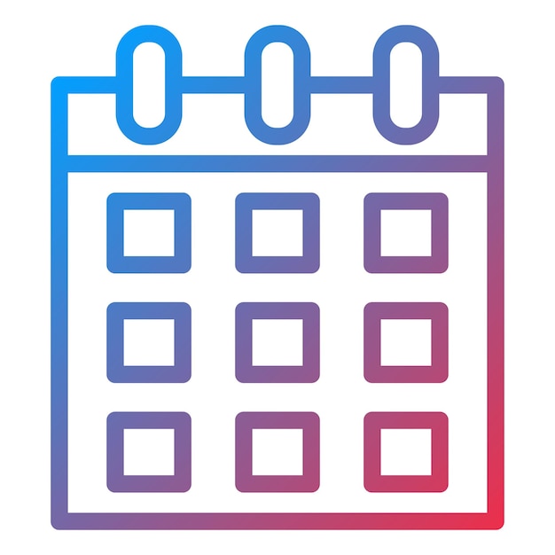 Vector Design Calender Icon Style