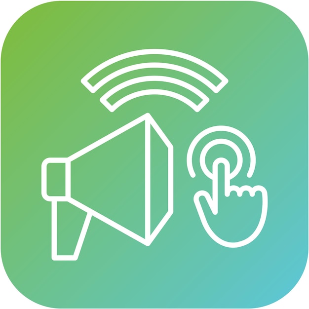 Vector Design Call To Action Icon Style