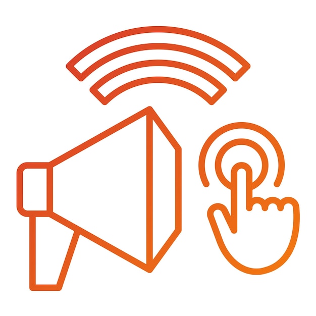 Vector Design Call To Action Icon Style