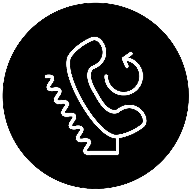 Vector Design Callback Icon Style