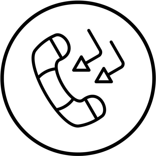 Vector Design Callback System Icon Style
