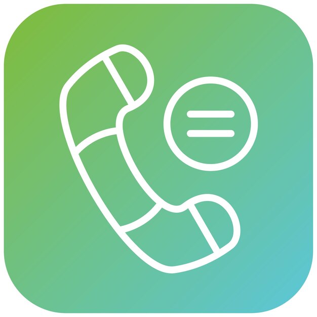 Vector Design Calllog Icon Style