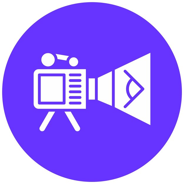 Vector Design Camera Angle Icon Style