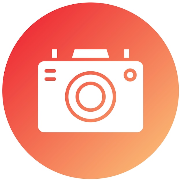 Vector Design Camera Icon Style