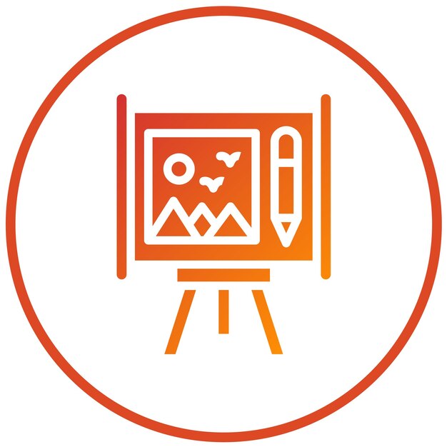 vector design capital canvas icon style