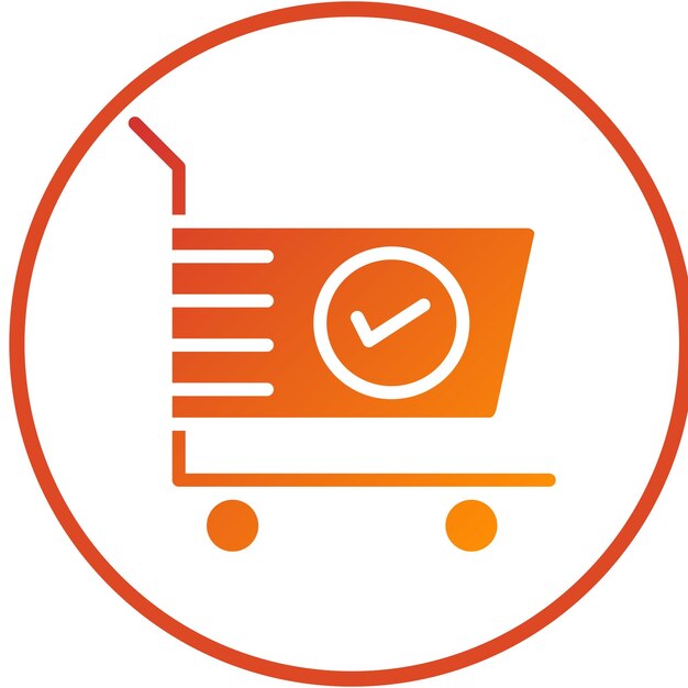 Vector Design CartCheck Icon Style