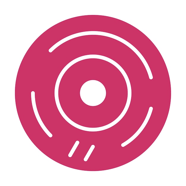 Vector Design CD Icon Style