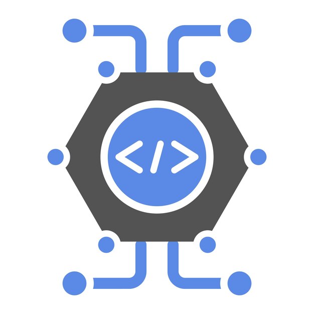 Vector Design Cell Reprogramming Icon Style