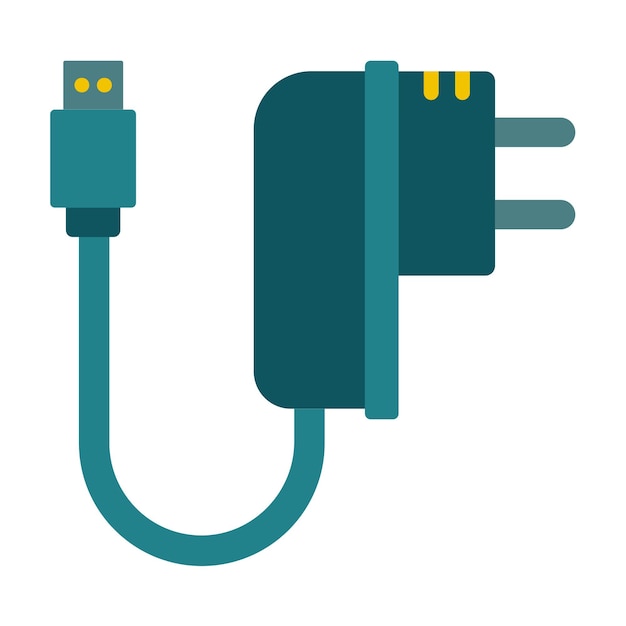 Vector Design Charger Icon Style