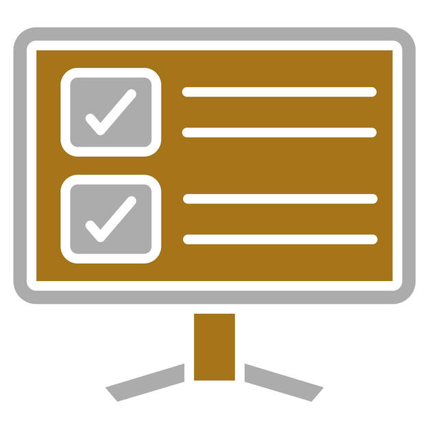 Vector Design Check Box Icon Style