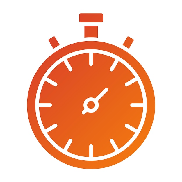 Vector Design Chronometer Icon Style