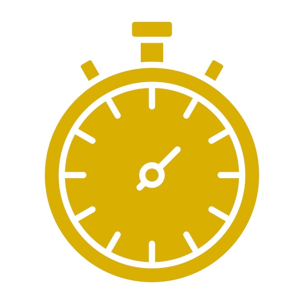 Vector Design Chronometer Icon Style