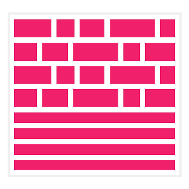 Vector Design Cladding Icon Style