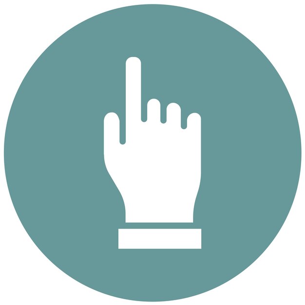 Vector Design Click Indicator Icon Style