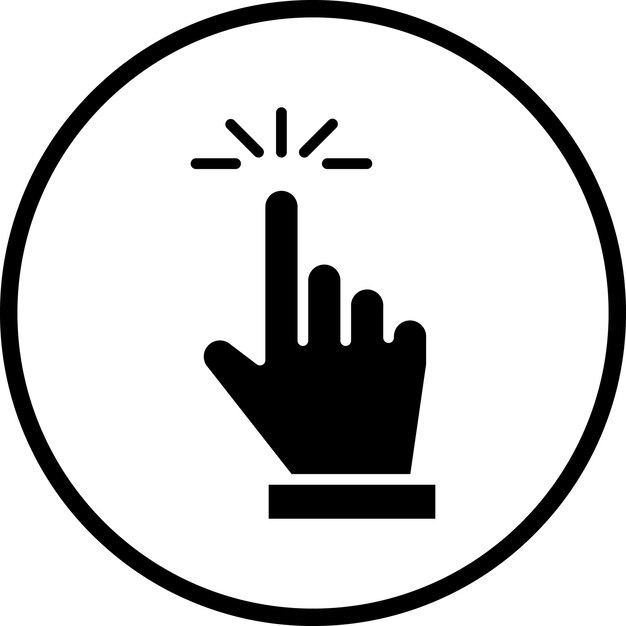 Vector Design Clicks Icon Style