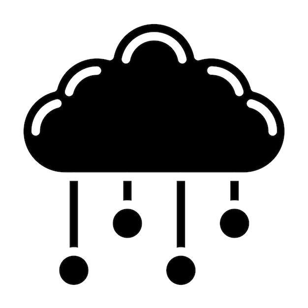 Vector Design Cloud Computing Icon Style